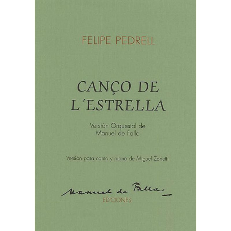 Canco De L'estrella