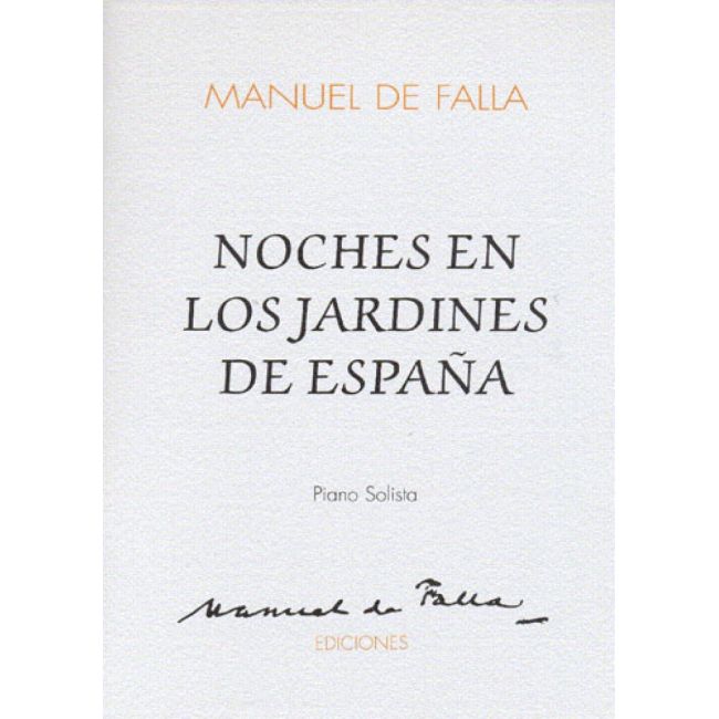 Falla, Manuel de - Noches En Los Jardines De Espana