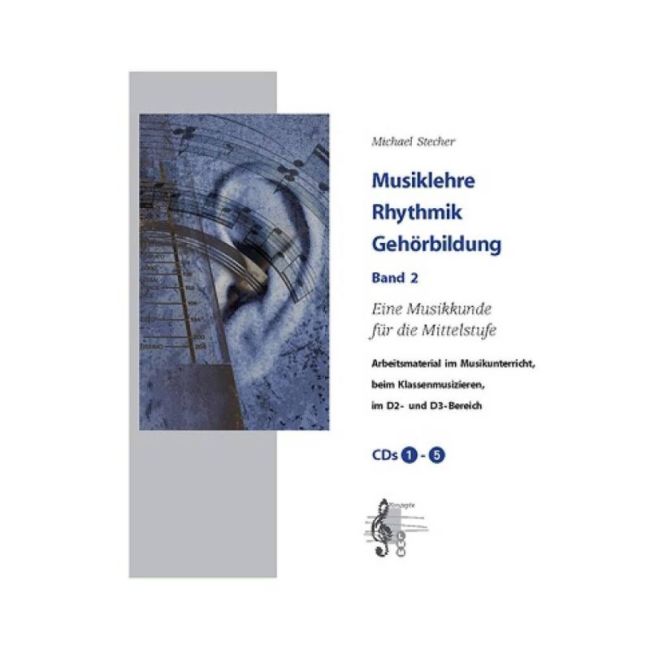 Musiklehre Rhythmik Gehörbildung Band 2 CDs 1-5