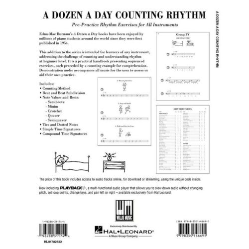 A Dozen A Day Counting Rhythm