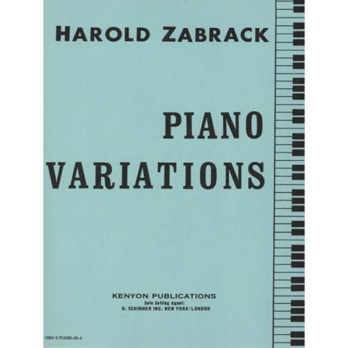 Zabrack, Harold - PIANO...