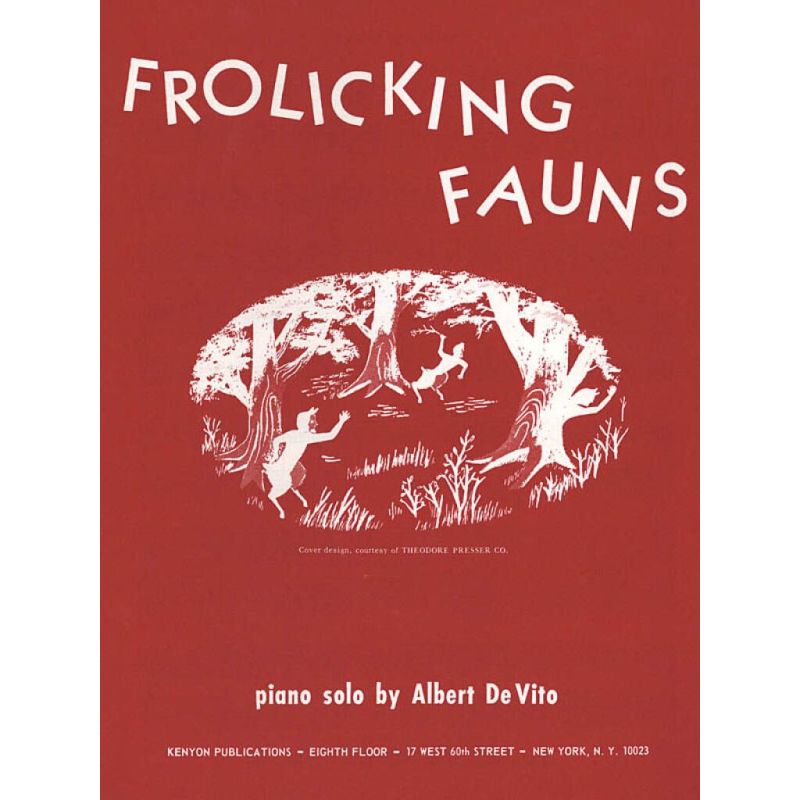 Vito, Albert De - Frolicking Fauns