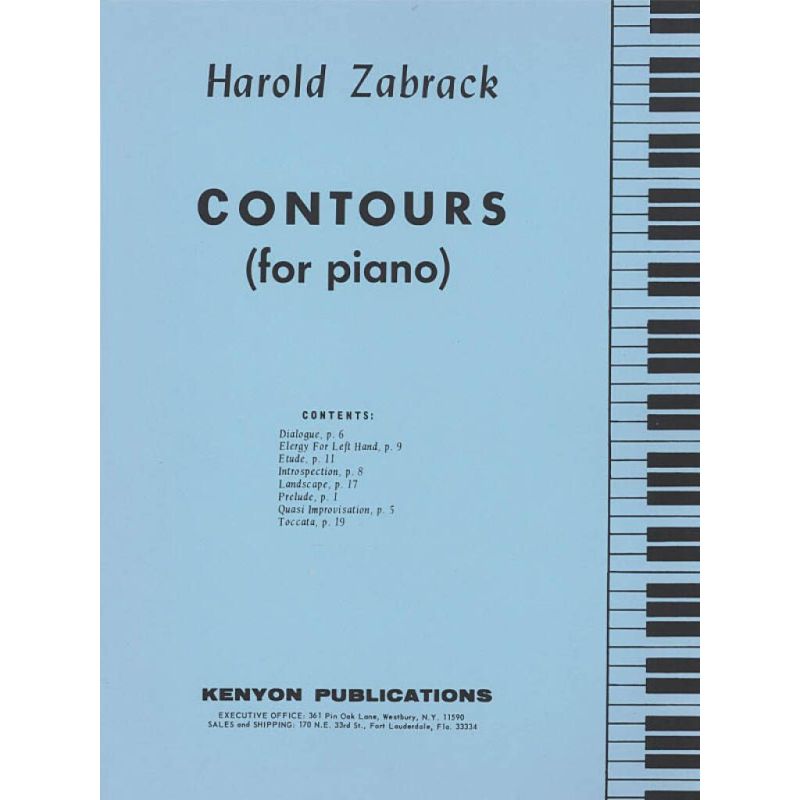 Zabrack, Harold - Contours