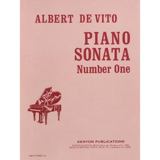 Vito, Albert De - Sonata No. 1