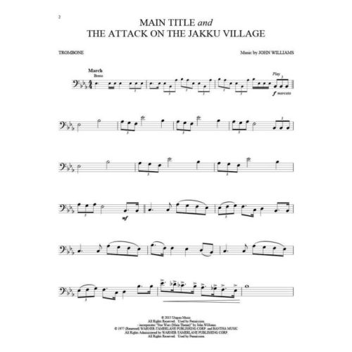 Williams, John - Star Wars: The Force Awakens - Trombone