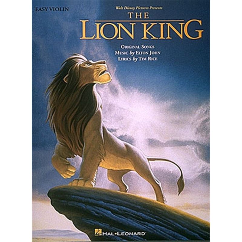 John & Rice - The Lion King Instrumental Solo Easy Violin