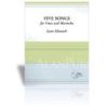 Glassock, Lynn - Five Songs For Voice and Marimba