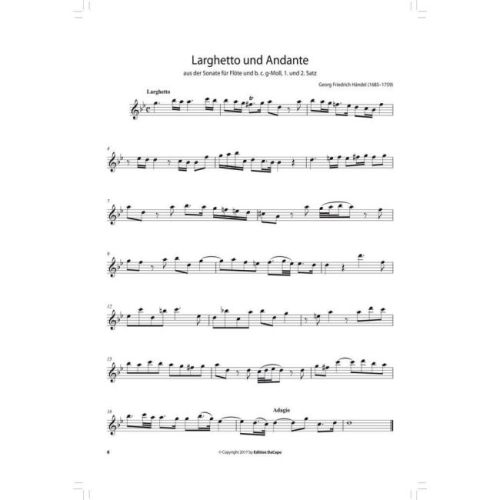 Da Capo Bühnenspaß Bronze - Flöte