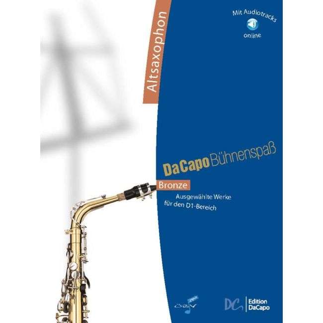 Da Capo Bühnenspaß Bronze - Altsaxophon