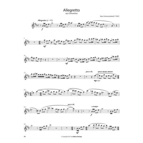 Da Capo Bühnenspaß Bronze - Altsaxophon