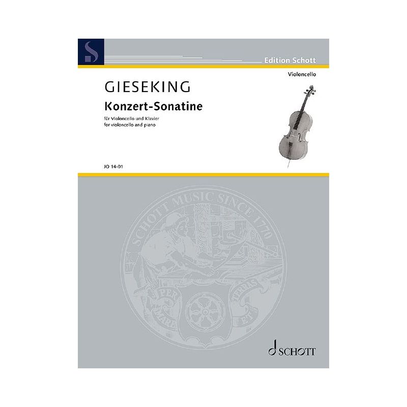 Gieseking, Walter - Concert sonatina