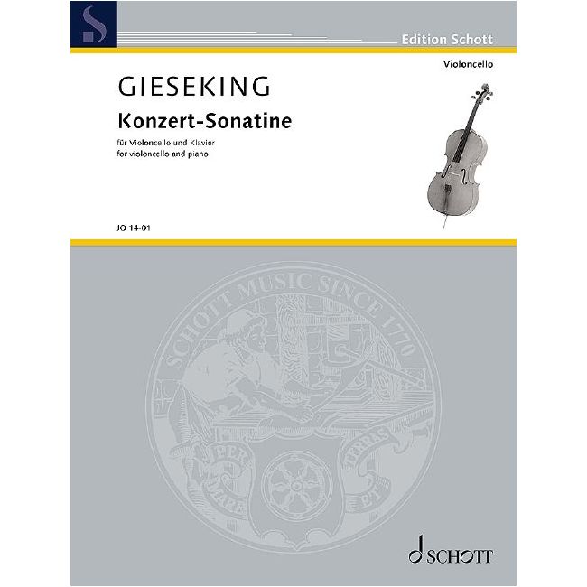 Gieseking, Walter - Concert sonatina