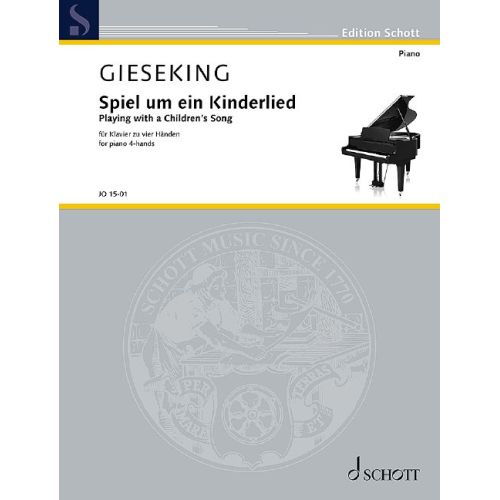 Gieseking, Walter - Playing...