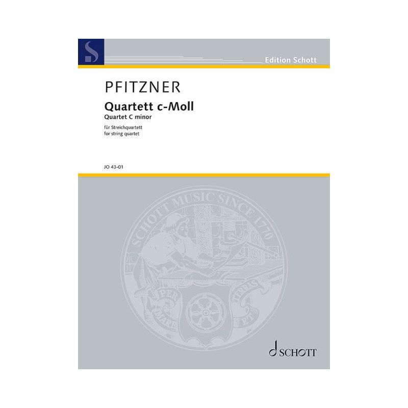 Pfitzner, Hans - Quartet C minor op. 50