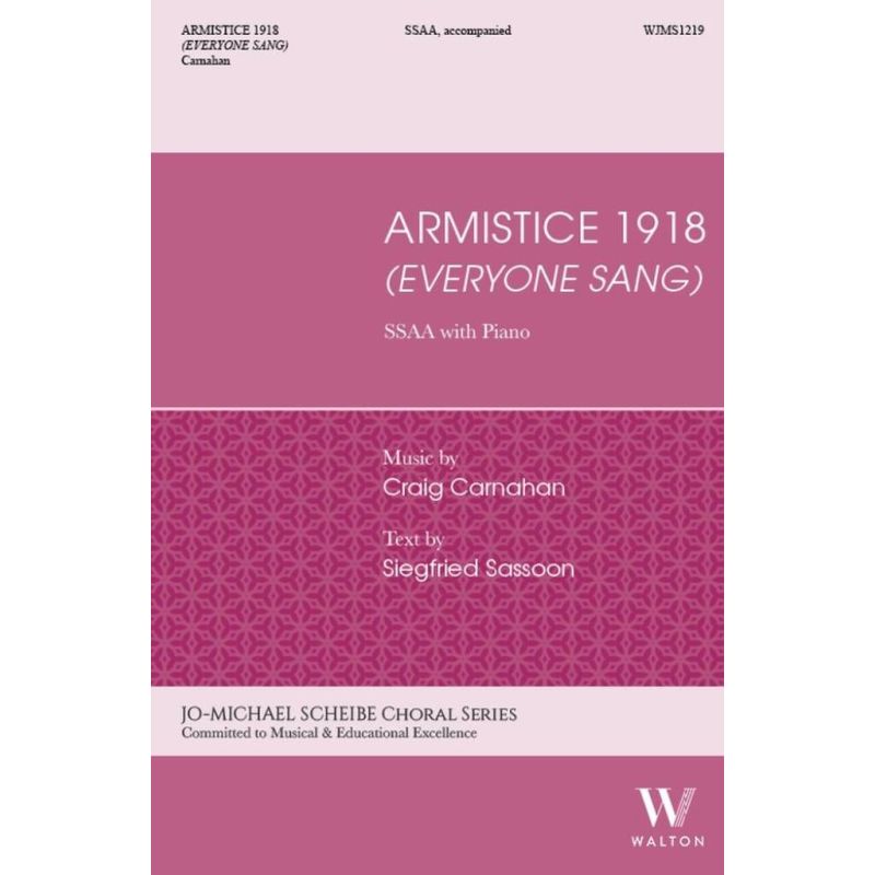 Carnahan, Craig - Armistice 1918 (SSAA)