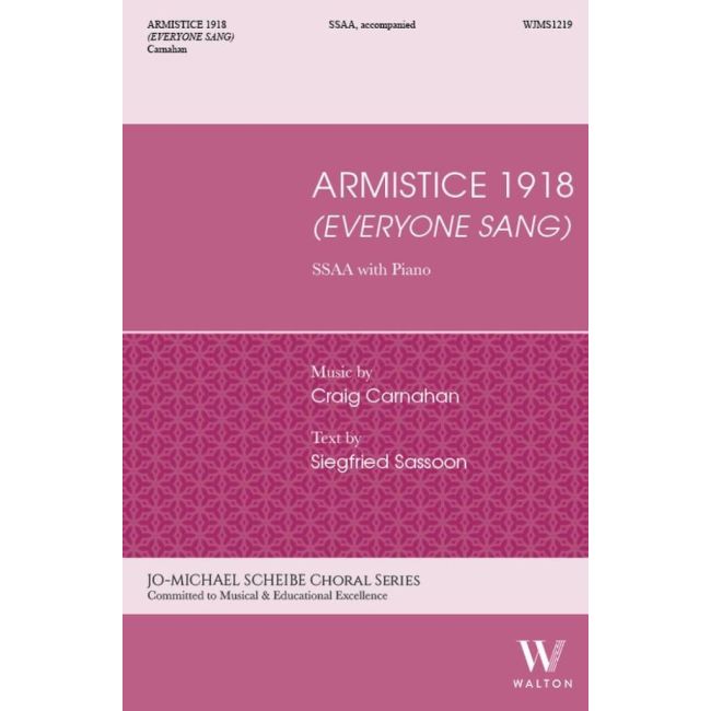 Carnahan, Craig - Armistice 1918 (SSAA)