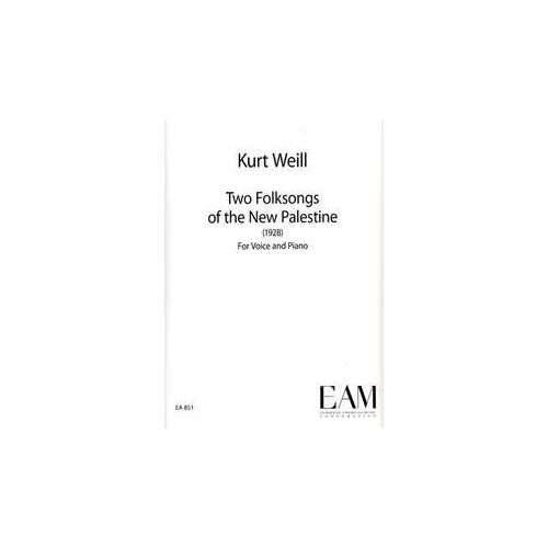 Weill, Kurt - Two Folksongs...