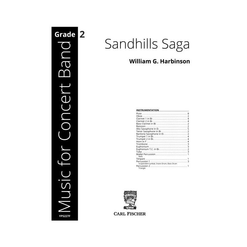 Harbinson, William G. - Sandhills Saga