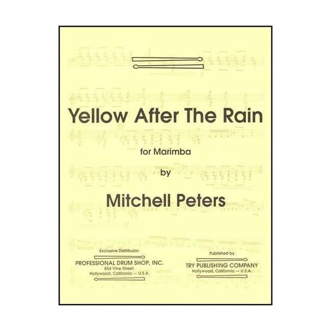 Peters, Mitchell - Yellow After The Rain