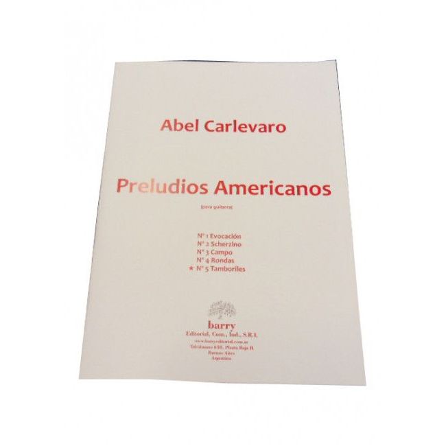 Carlevaro, Abel - Preludio Americano No. 5 5