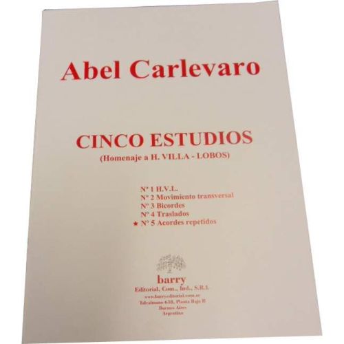 Carlevaro, Abel - Cinco...