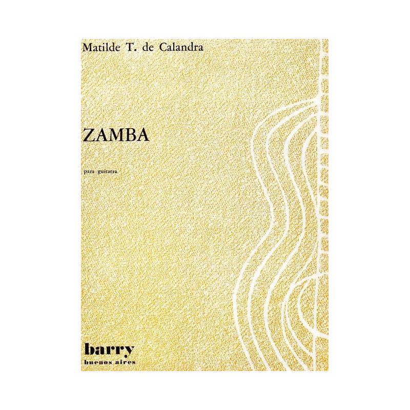 Calandra, Matilde Tettamanti de - Zamba