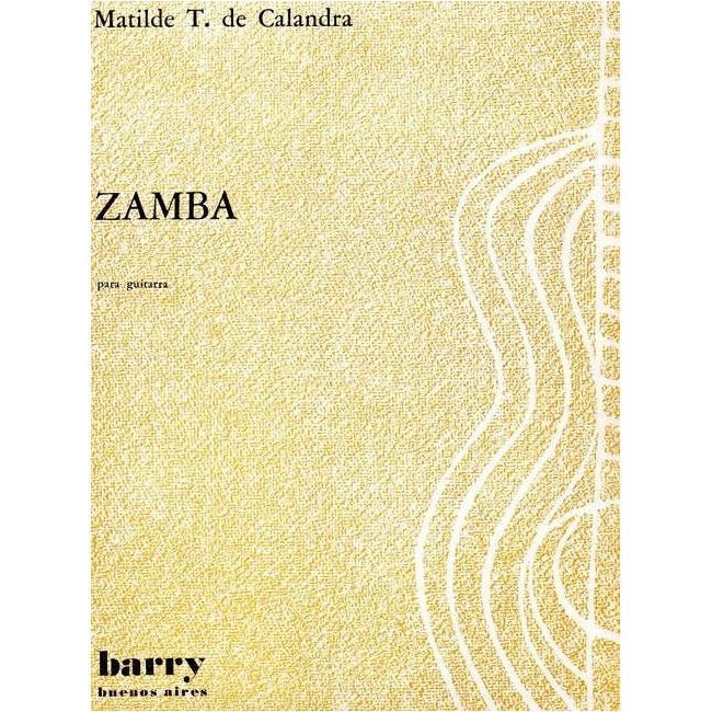 Calandra, Matilde Tettamanti de - Zamba