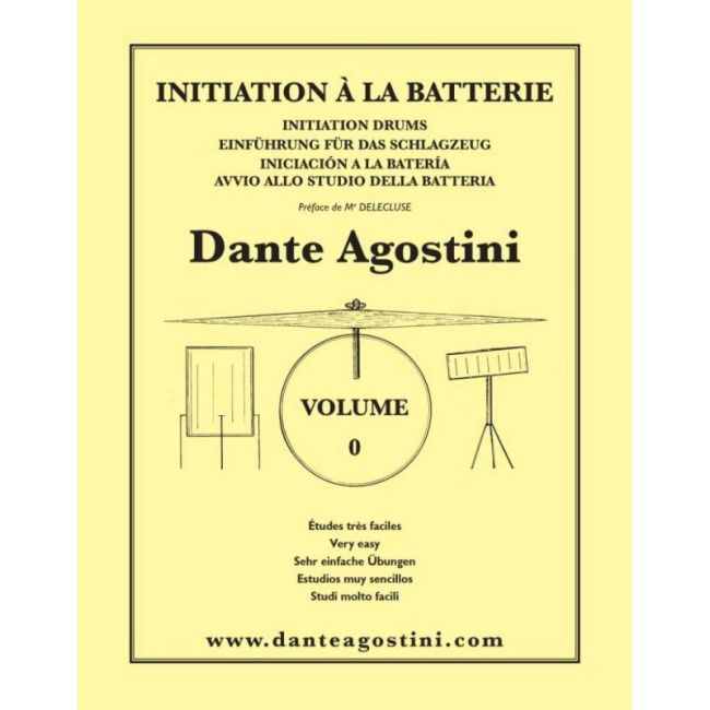 Agostini, Dante - Méthode de Batterie - Volume 0