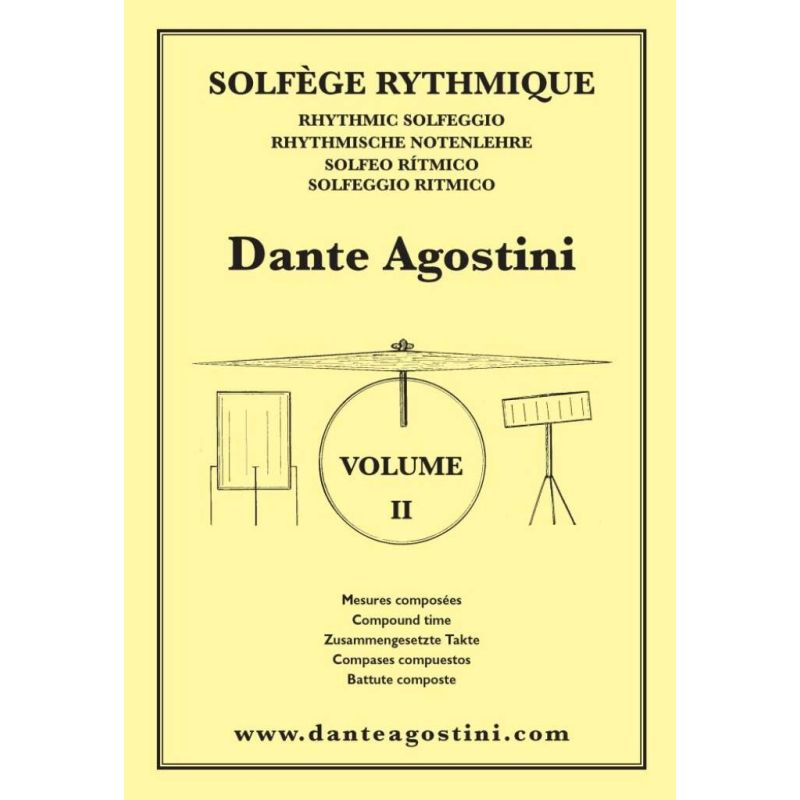 Agostini, Dante - Solfège rythmique - Volume 2