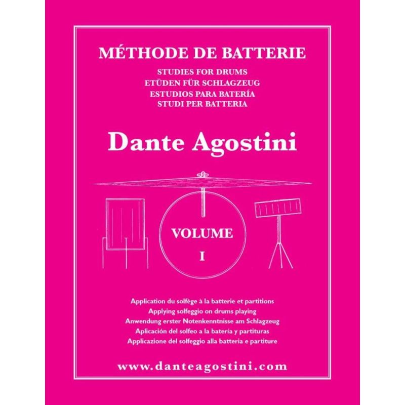 Agostini, Dante - Méthode de Batterie - Volume 1