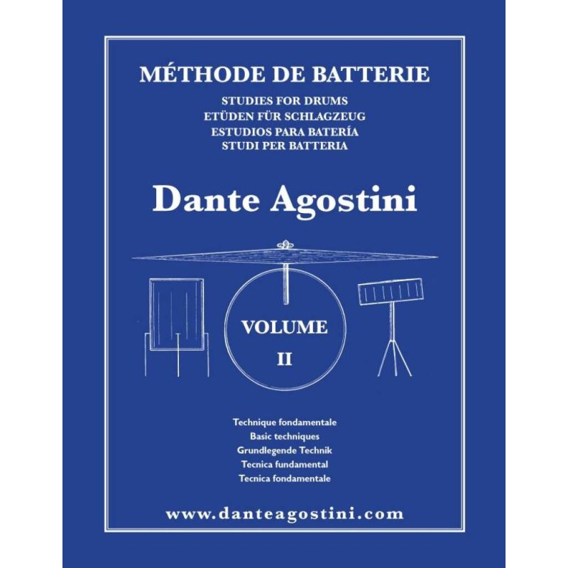 Agostini, Dante - Méthode de Batterie - Volume 2