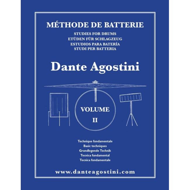 Agostini, Dante - Méthode de Batterie - Volume 2