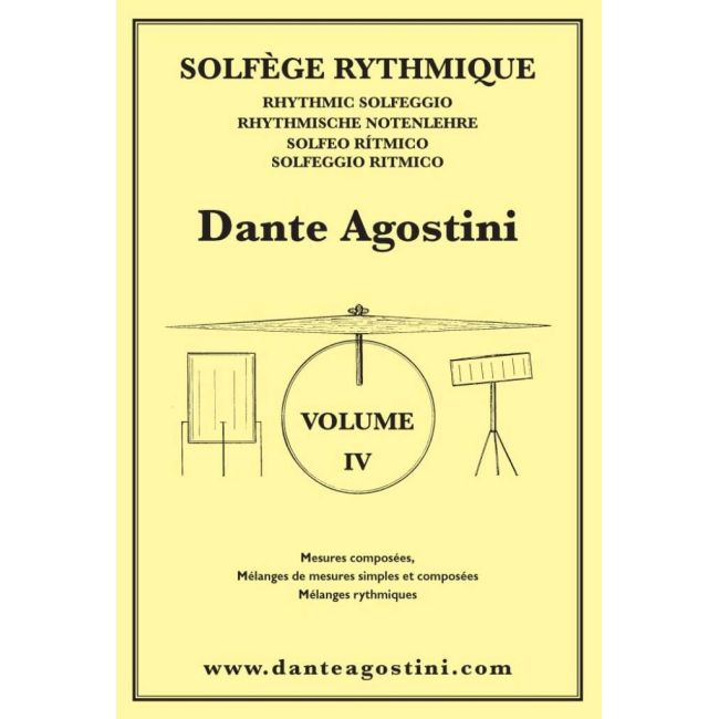Agostini, Dante - Solfège rythmique - Volume 4