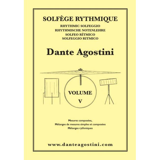 Agostini, Dante - Solfège rythmique - Volume 5