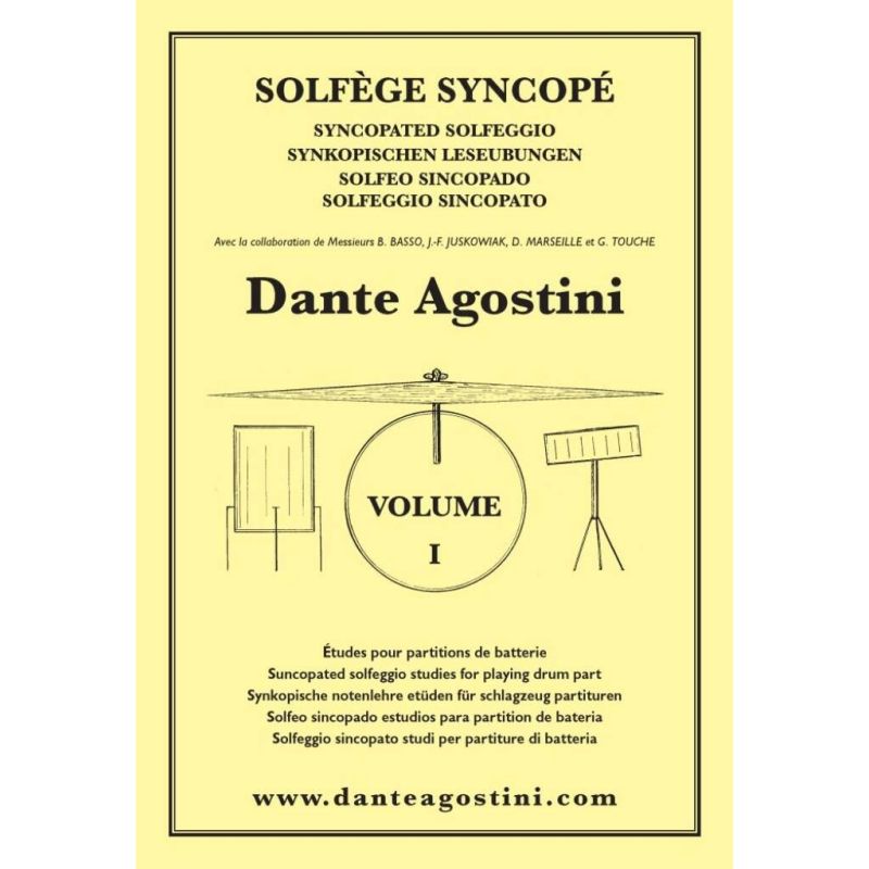 Agostini, Dante - Solfège syncopé - Volume 1