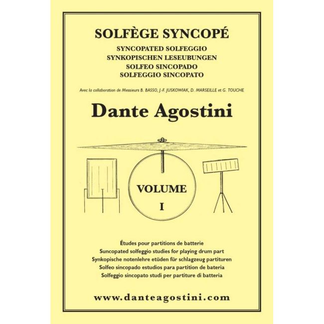 Agostini, Dante - Solfège syncopé - Volume 1