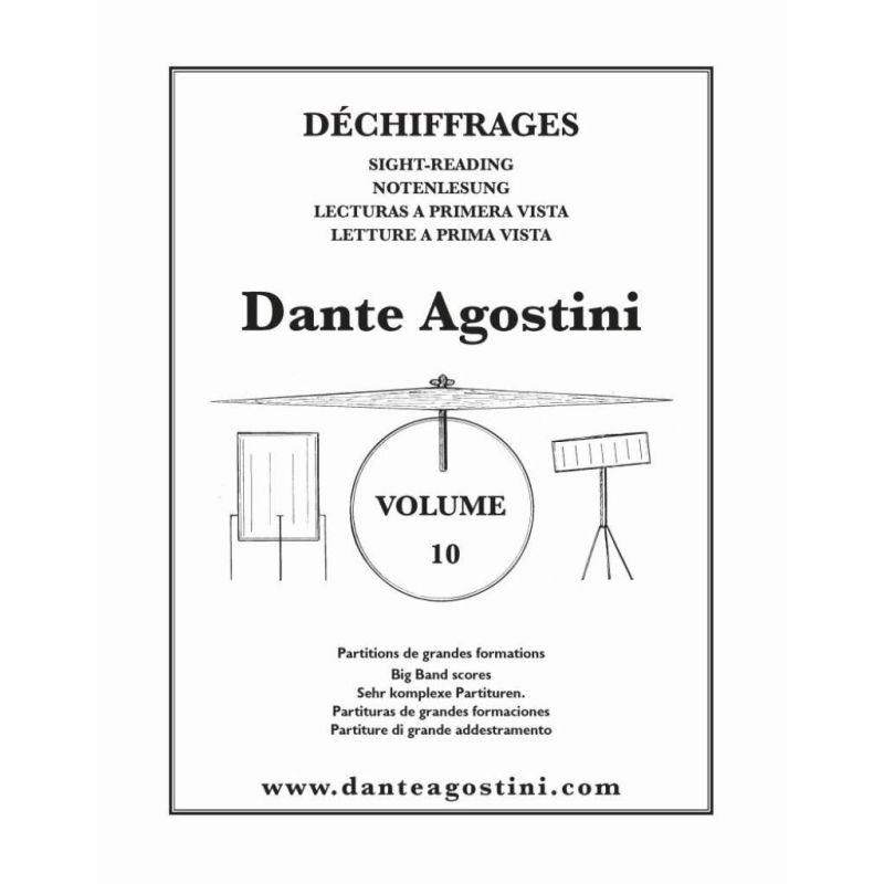 Agostini, Dante - Preparation au Dechiffrage Vol.10