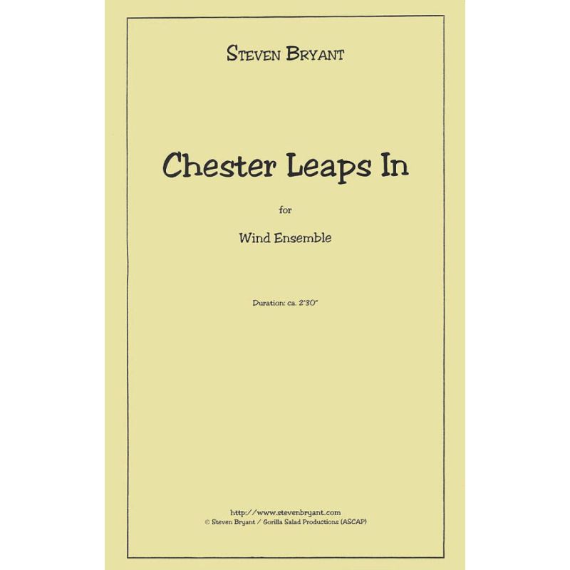 Bryant, Steven - Chester Leaps In -