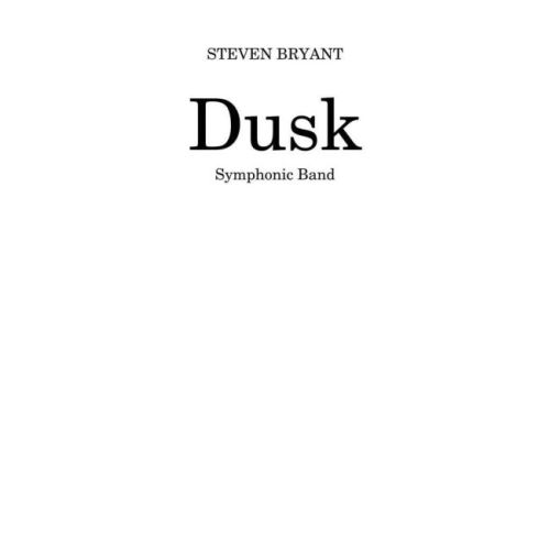 Bryant, Steven - Dusk