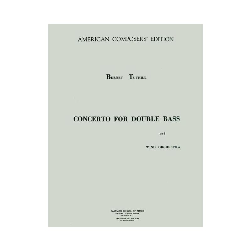 Tuthill, Burnet - Concerto Double Bass and Wind Orchestra 45