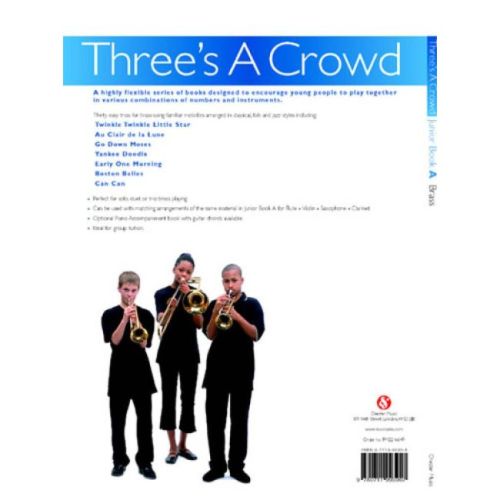Power, James - Three's A Crowd Brass Junior Book A Easy