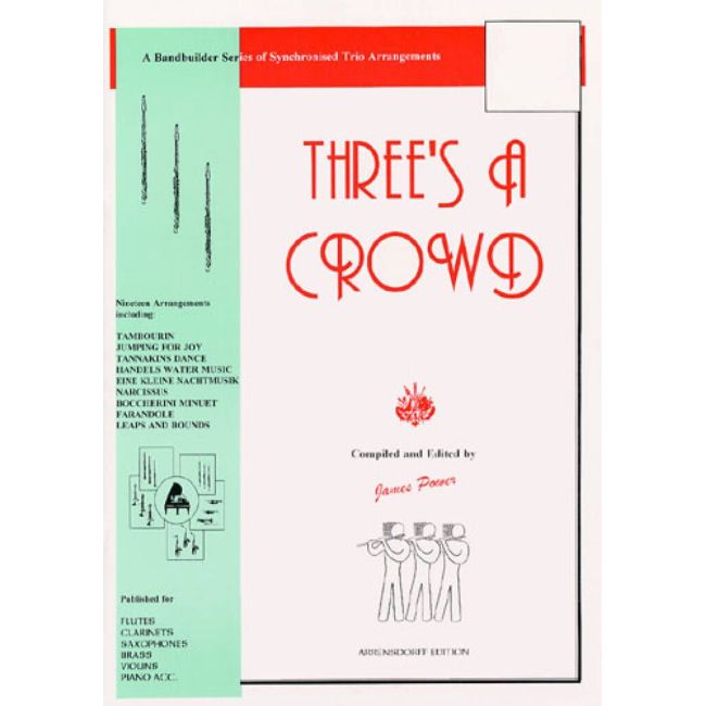 Power, James - Three's A Crowd Violin Trios Book 3