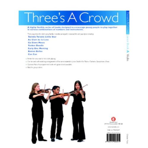 Power, James - Three's A Crowd Violin Junior Book A Easy