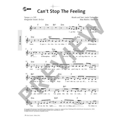 Easy Charts Play-Along Special Edition: Movie Hits!