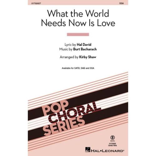 What the World Needs Now Is...