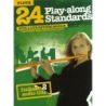 24 Play-Along Standards With A Live Rhytm Section