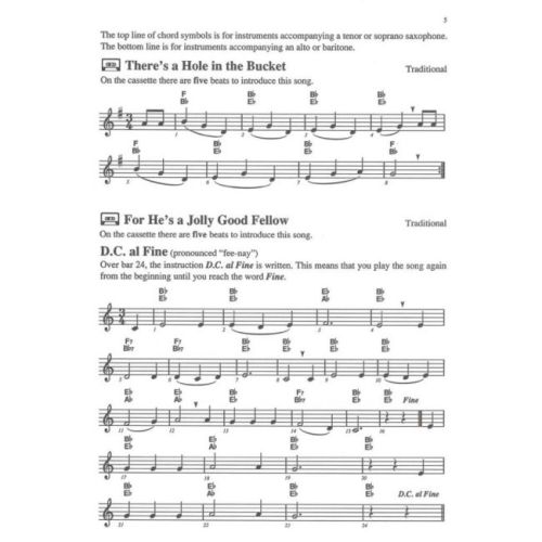 Saxophone Method Supp. Songbook *Alt*