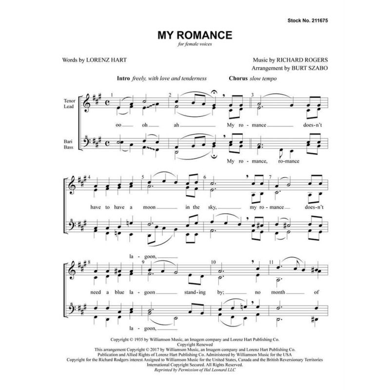 Rodgers, Richard - My Romance