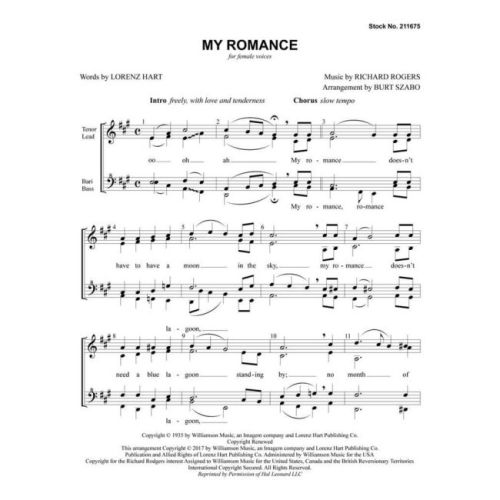Rodgers, Richard - My Romance