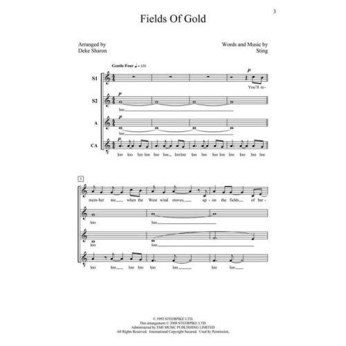 Sting - Fields of Gold